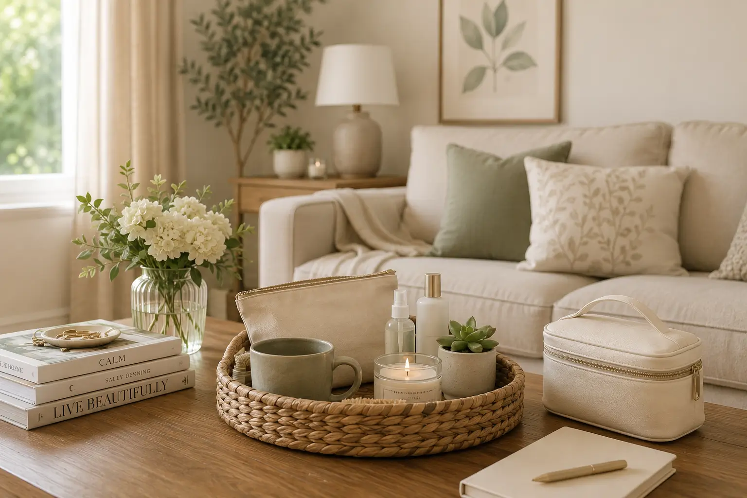 Well-organized and comfortable home interior